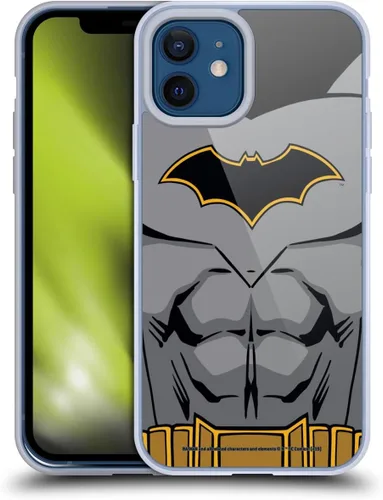 Miniatura 245 de Head Case Designs Funda de gel con licencia oficial de Batman DC Comics Bat Signal Logos [protección de grado militar] compatible con Apple iPhone 7