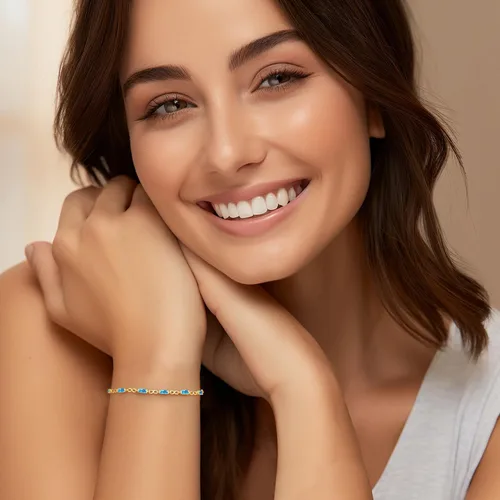 Miniatura 2 de CDE Pulseras de plata de ley 925 con piedra natal para mujer, delicada pulsera de tenis infinito con dije de eslabones simples, cumpleaños
