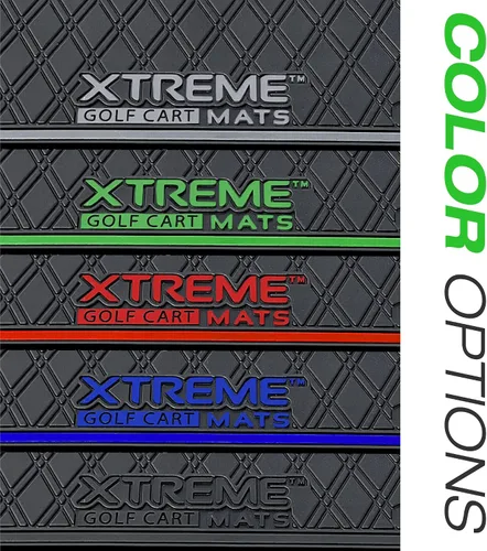Miniatura 5 de Xtreme Mats - Tapete para carrito de golf para escalones de reposapiés orientados hacia atrás y kits de asiento trasero, forro de goma para Genesis