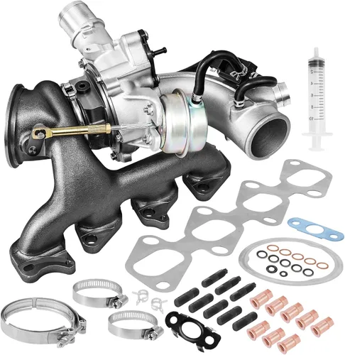 Turbocompresor de 1.4 L con kits de instalación completos compatibles con Buick Encore 2013-2021 Chevy Chevrolet Cruze 2011-2015 Sonic 2012-2020