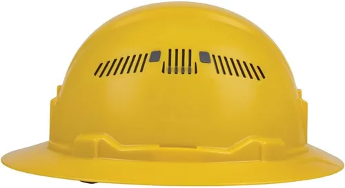 Miniatura 11 de Klein Tools 60347 - Casco con borde completo ventilado, clase C, patrón KARBN premium, linterna recargable, banda acolchada que absorbe el sudor