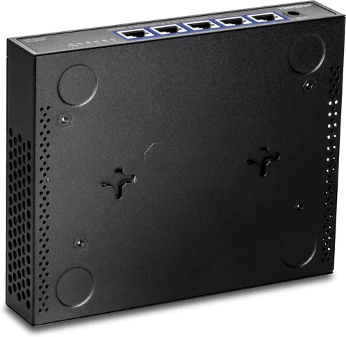 Miniatura 12 de TRENDnet Switch 10G de 5 puertos, TEG-S750, 5 puertos RJ-45 de 10G, capacidad de conmutación de 100 Gbps, soporta conexiones 2.5G y 5G-Base-T