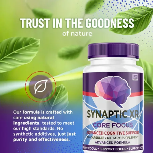 Miniatura 3 de Synaptic XR Capsules, SynapticXR, Synaptic XR Core Focus, Synaptic XR Core Focus, Synaptic XR Brain Caps, Synaptic XR, Synaptic XR Advanced Formula