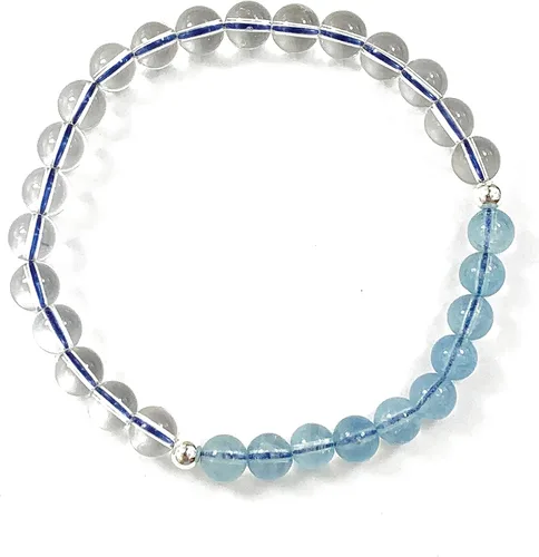 Miniatura 16 de Pulsera con cuentas de gemas naturales, ojo de tigre, hematita, ágata negra, granito, sándalo, piedra de lava, joyería elástica hecha a mano