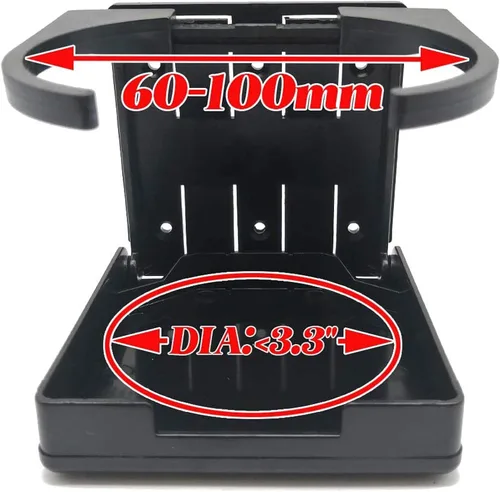 Miniatura 3 de YOOHUA Portavasos plegables para bebidas, 2 unidades, para caravanas, camiones, automóviles, caravanas, furgonetas, barco, casa, oficina, 2