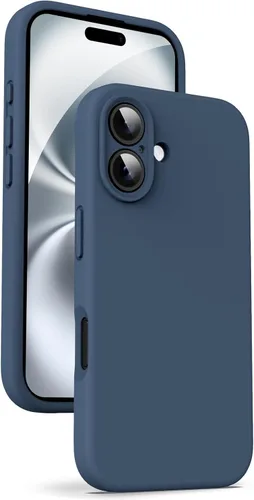 Miniatura 35 de Supdeal Funda de silicona líquida para iPhone 12 Pro Max, [protección de cámara] [antihuellas dactilares] [carga inalámbrica] Funda protectora de 4