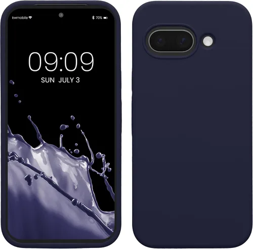 Miniatura 345 de kwmobile Funda Compatible con Google Pixel 6 Pro - Funda de Teléfono de Silicona TPU con Acabado Suave - Azul Caribe