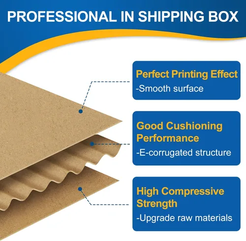 Miniatura 3 de Famagic Paquete de 50 cajas de envío pequeñas de 4 x 4 x 2 pulgadas, cajas de correo de cartón corrugado marrón para pequeñas empresas, cajas
