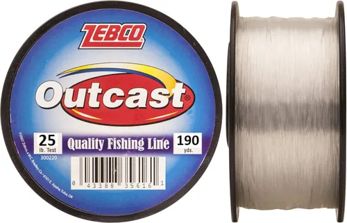 Miniatura 7 de Zebco Outcast Línea de Pesca de Monofilamento, Baja Memoria y Estiramiento, Alta Resistencia a la Tensión