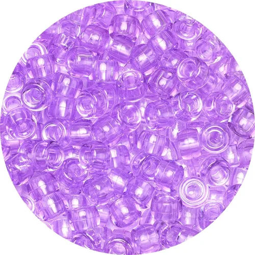Miniatura 13 de Eppingwin 1000 cuentas de poni, cuentas, cuentas grandes de 0.24 x 0.35 pulgadas, cuentas para el cabello, cuentas para trenzas de cabello, cuentas