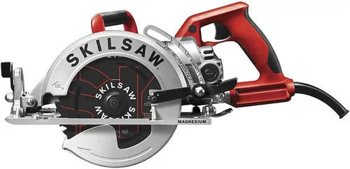 Miniatura 2 de SKIL SAW SPT77WML-01 - Sierra circular ligera de 15 amperios y 7-1/4 pulgadas y lubricante de sierra helicoidal 80111, color negro