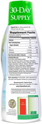 Miniatura 2 de Formula líquida premium ionizada basada en planta, de oligominerales, 74 minerales esenciales en forma líquida para hasta 96% absorción, 16 onzas