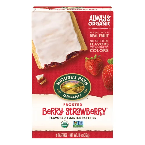 Miniatura 16 de Natures Path, Tostadora Pastries Frosted Wildberry Acai Organic 6 unidades, 11 onzas