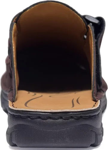 Miniatura 4 de Sandalias de cuero para hombre impermeables para verano