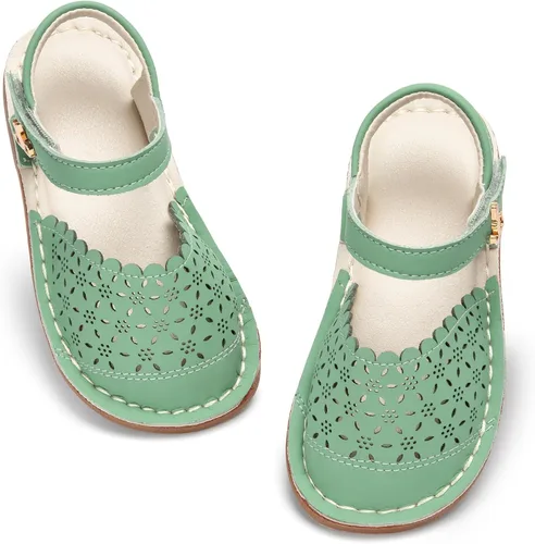 Miniatura 37 de THEE BRON Sandalias cómodas para niñas, zapatos para niños, sandalias rellenas