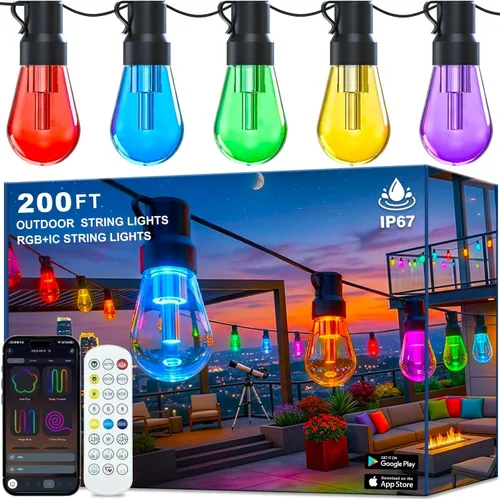 Miniatura 14 de AILBTON 10Ft String Light Poles 6 Pack,Light Poles for Outside Lights,Outdoor with Fence Brackets Hanging Lights,Metal Stand Deck Patio Backyard