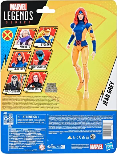 Miniatura 3 de Marvel Legends Series Jean Grey, X-Men '97 Figura de acción coleccionable de 6 pulgadas