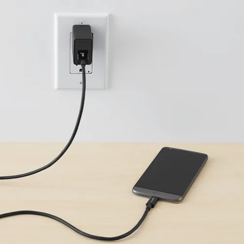 Miniatura 8 de Amazon Basics Cable de carga adaptador USB-C a USB-A 3.1 Gen 2, cargador rápido, 10 Gbps de alta velocidad, certificado USB-IF, compatible
