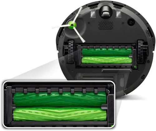 Miniatura 2 de iRobot Roomba Piezas de Repuesto Auténticas - Series e, i y j Cepillos de Goma Dobles Multisuperficie de Reemplazo, Verde