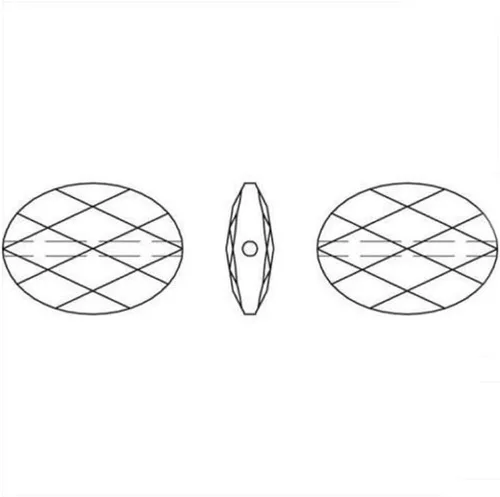 Miniatura 8 de 50pcs Checa 16mm (0.63 inch) Grande facetado Plano Oval Cristal Cuentas Espaciador Amatista Púrpura