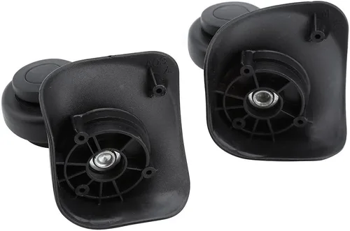Miniatura 7 de 1 par de ruedas para maletero rueda de equipaje rueda de repuesto giratoria universal de repuesto para equipaje maleta ruedas de PVC para maleta