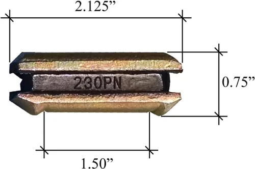 Miniatura 2 de 15 - Pasadores flexibles de dientes de cucharón de retroexcavadora/deslizante 230PN, 23PN, T23P, 23P