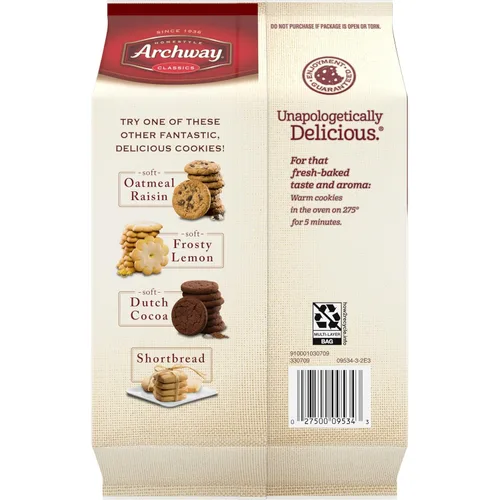 Miniatura 5 de Archway Galletas, galletas crujientes de jengibre, 12 onzas