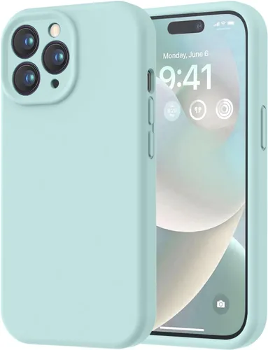 Miniatura 62 de LOVE 3000 Compatible con Funda para iPhone 15, [Cámara de Cobertura Completa de Silicona Suave] [Protección contra Caídas de 8 pies], Forro de Negro