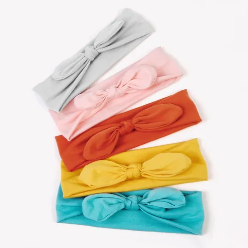Miniatura 7 de Huachi - 12 unidades de diademas con lazo para mujer, pañuelos para la cabeza, bandas para el cabello anudadas, orejas de conejo, turbantes