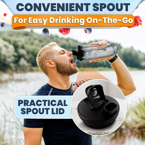 Miniatura 8 de Vasos de repuesto de 32 onzas para licuadora Ninja – 2 piezas compatibles con modelos BL480/BL450/480D, BN800/751/800/801/401, Auto IQ Series