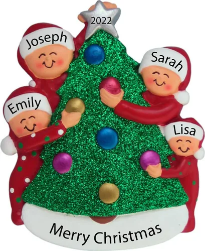 Miniatura 15 de Adorno de Primera Navidad 2025 Personalizado para Parejas – Regalo Personalizado de Nuestro Primer Año Juntos para Parejas – Adorno de Primera