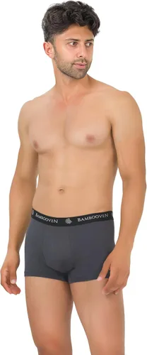Miniatura 5 de Breathable Trunks - Rayon Made From Bamboo Sweat-Wicking Underwear, Soft Trunks (4 Pack)