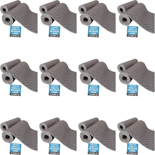 Miniatura 28 de Drymate Forro Premium de lujo para estantes y cajones, tela acolchada gruesa, no adhesiva, absorbente, impermeable, antideslizante, forros