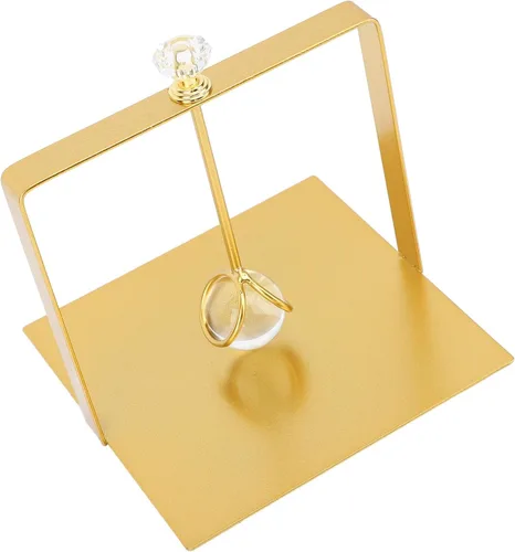 Miniatura 4 de Servilletero para mesa, servilletero de metal con asa de elevación, elegante dispensador de servilletas de papel cuadrado, moderno servilletero