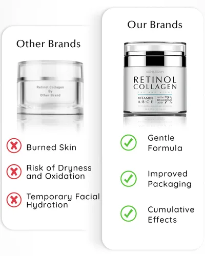 Miniatura 10 de EnaSkin Crema de retinol para arrugas: Crema de colágeno para la cara y el cuello para tensar la piel, hidratante facial antienvejecimiento día