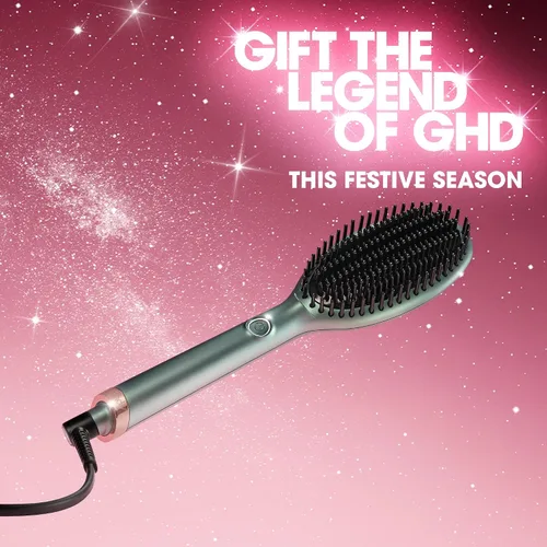 Miniatura 7 de ghd Set de regalo de cepillo caliente suavizante en jade seductor