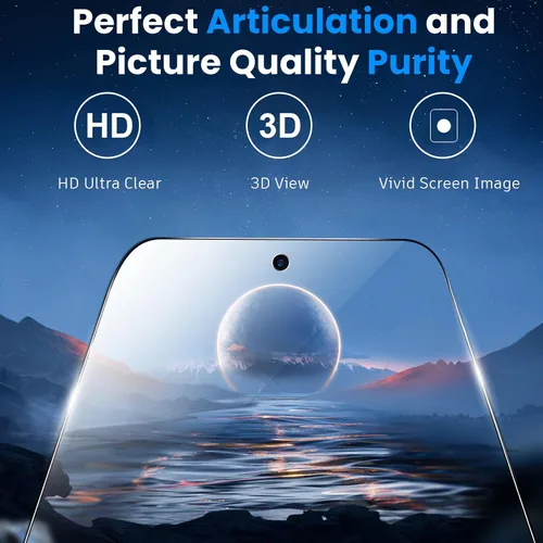 Miniatura 4 de Paquete de 2+2 para Google Pixel 10 Pro XL Protector de pantalla de privacidad y protector de lente de cámara, compatible con desbloqueo por huellas