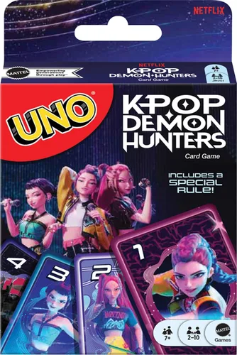 Juego de cartas KPop Demon Hunters UNO