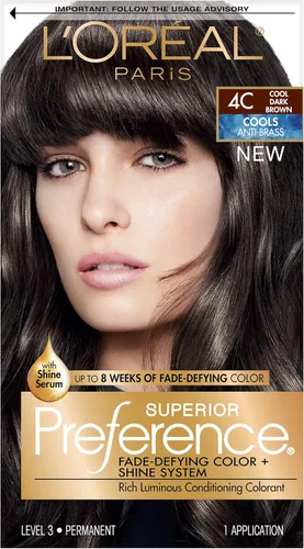 Miniatura 19 de L'Oreal Paris Superior Preference Fade-Defying + Shine - Tinte permanente para el cabello, rubio rosado medio 8RB, paquete de 1, tinte para el 8RB