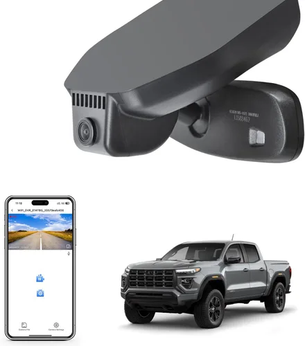 Miniatura 14 de Mangoal Cámara de tablero 4K para Chevy Colorado 2023 2024 2025 2026 Select Base WD LT Z71 ZR2 Work Truck Trail Boss (modelo B), aspecto OEM