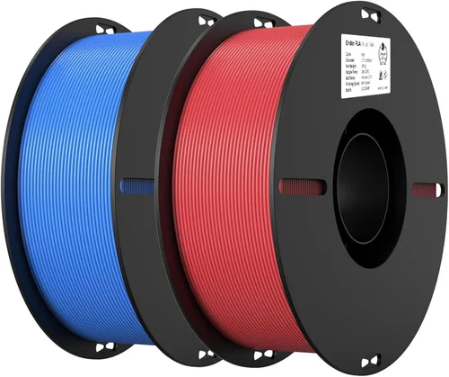 Miniatura 35 de Creality Filamento PLA+ Negro 1.75mm, filamento para impresora 3D de alta resistencia y sin enredos, embalaje al vacío, filamento para impresión 3D
