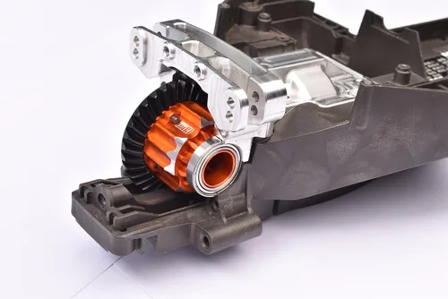 Juego de engranajes diferenciales delanteros y traseros de acero al carbono medio 32/10T para 1:5 Traxxas X Maxx 6S / X Maxx 8S / XRT 8S Monster