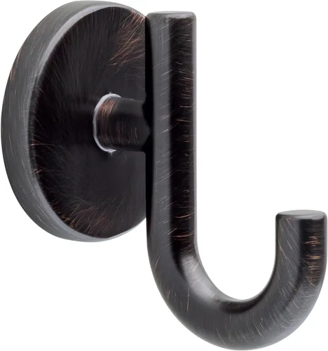 Miniatura 12 de Delta Trinsic (1 paquete) Ganchos para toallas Brilliance de acero inoxidable individuales para baño montados en la pared para batas y toallas