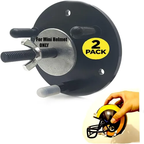 Mini casco de fútbol para montaje en pared, flotante, para tamaño pequeño, oculto, 2, 4, 8 unidades