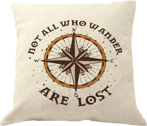 Miniatura 14 de Adventure Awaits - Funda de almohada de aventura de 18 x 18 pulgadas, funda de almohada decorativa de aventura