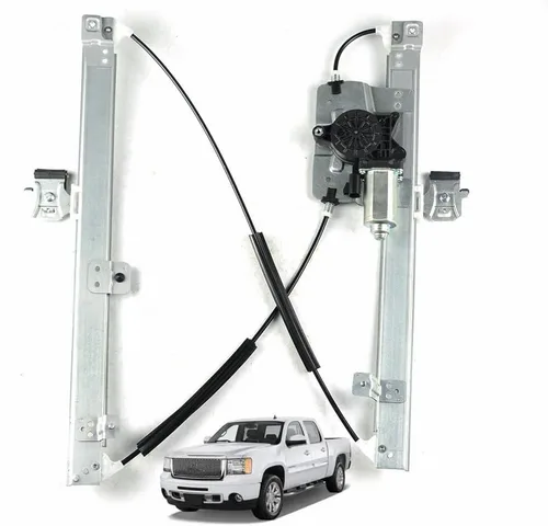 SHOWSEN 741-444 Regulador de ventana trasera del lado del conductor con motor, compatible con Avalanche GMC Yukon XL 07-13, Cadillac Escalade ESV