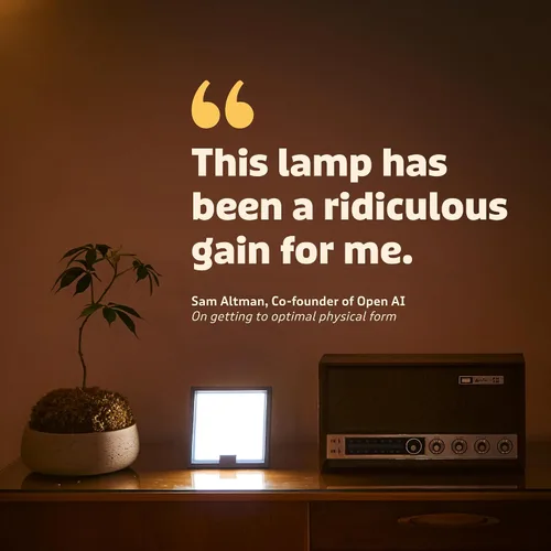 Miniatura 10 de Circadian Optics Lumos 2.0 Lámpara de escritorio con terapia de luz brillante Como se ve en Shark Tank Brillo ultra potente de 10,000 LUX El