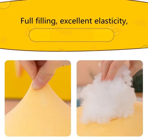 Miniatura 7 de DEYI Peluche de pato de peluche, juguetes suaves de patito amarillo, regalos para amigos y niños, Navidad, bonita almohada amarilla