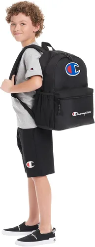Miniatura 5 de Champion Mochila para niños y jóvenes, Negro tradicional
