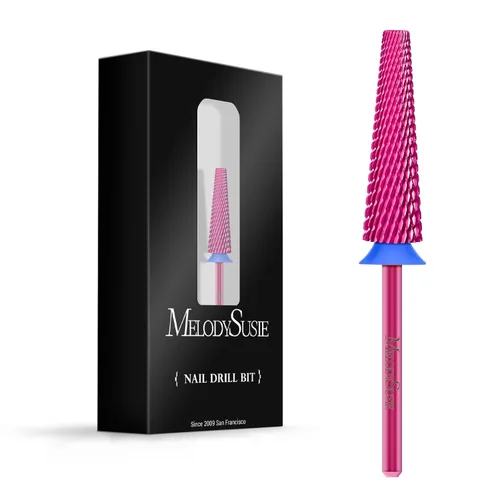 Miniatura 10 de MelodySusie Brocas de uñas súper largas 5 en 1, brocas de carburo de tungsteno de 3/32 pulgadas, adecuadas para manicura, pedicura, cutícula